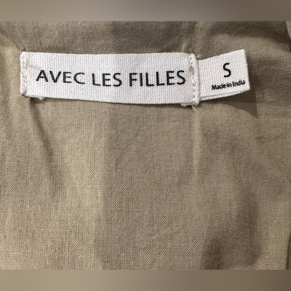 🤎 AVEC LES FILLES Solid Utility Mini A-Line Skirt 🤎 - Picture 4 of 6